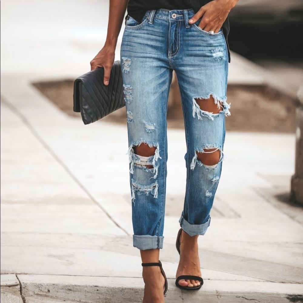 Vici Crawford Boyfriend Jeans- BRAND NEW